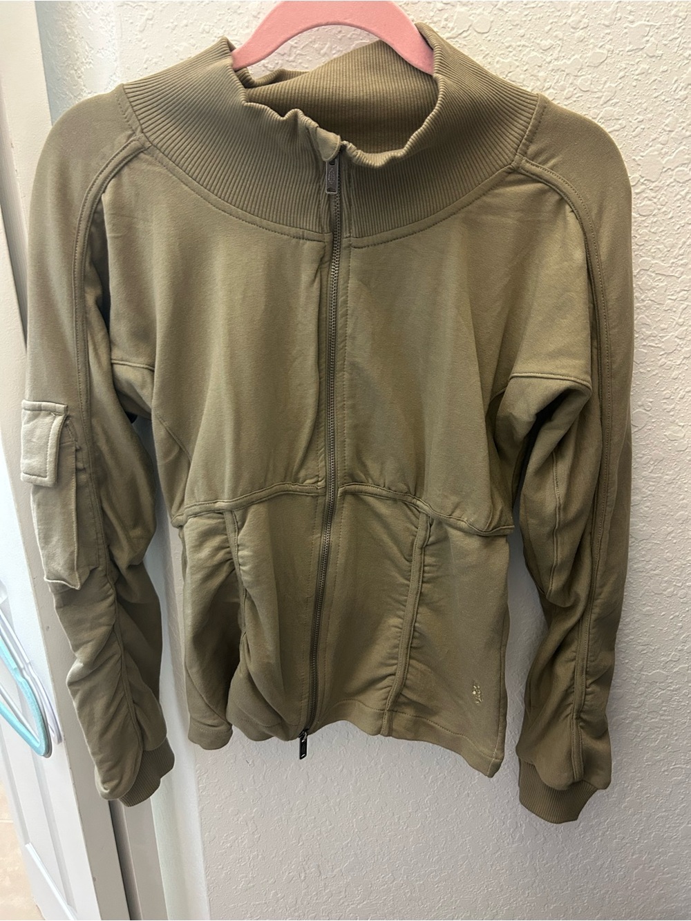 FP Movement by Free People Olive Green Bomber Jacket - Picture 1 of 3